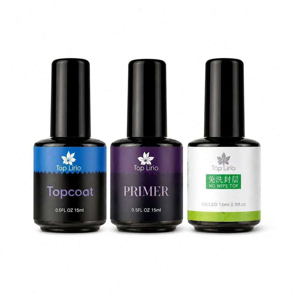 kit blindagem em gel 14ml [ primer, primer ácido e top coat ] - C&S BAZAR -
