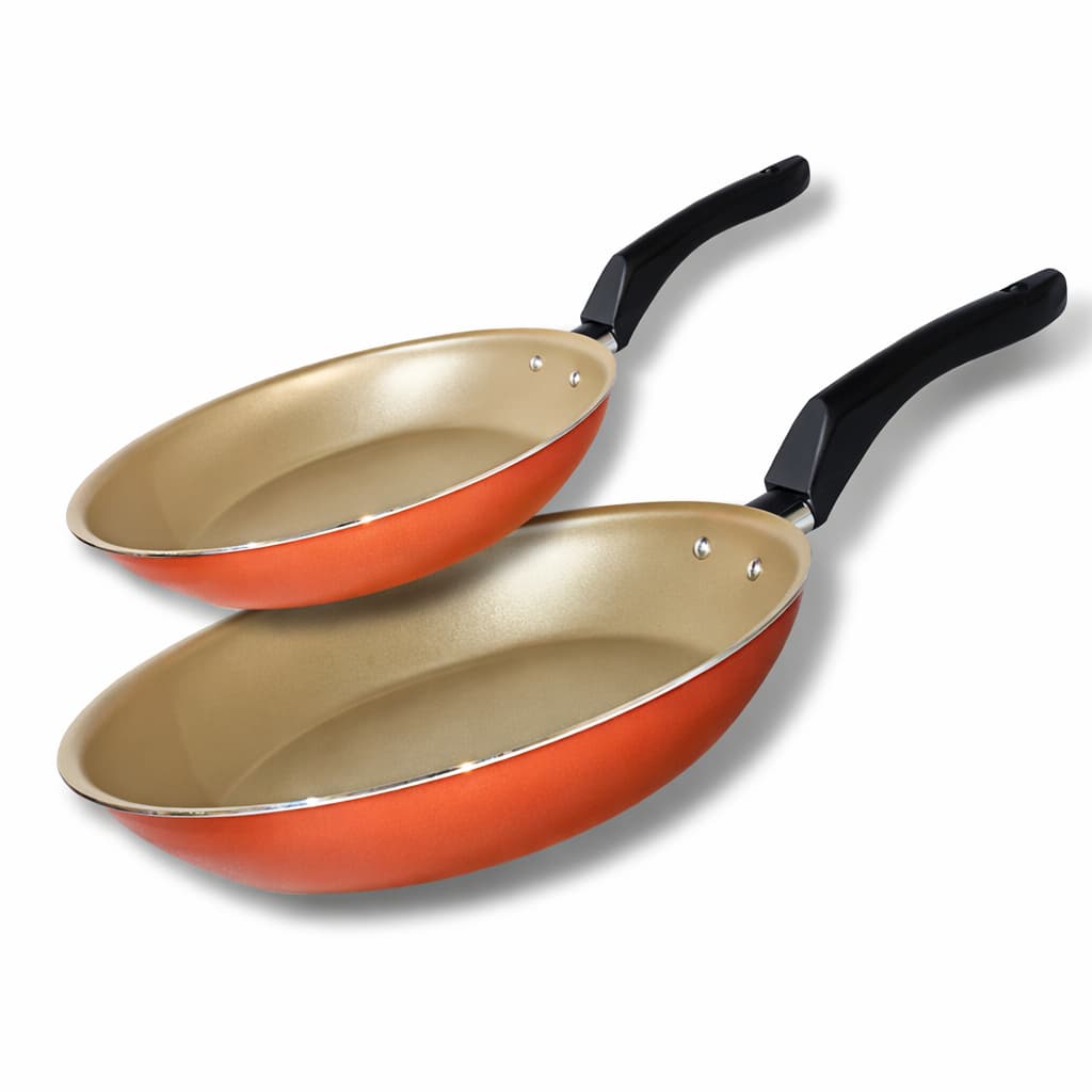 Kit Frigideiras 2 Peças Tamanho 16cm E 20cm Antiaderente