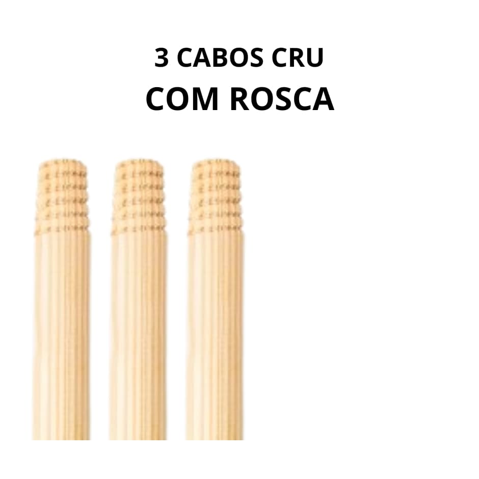 3 CABOS CRU COM ROSCA 23MM 120CM