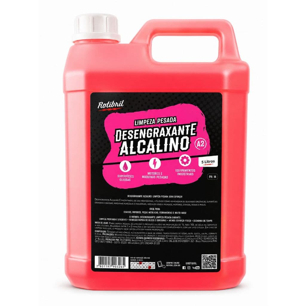 Solupan Desengraxante Automotivo 5L Concentrado 1:1o Limpeza Pesada DX Limpa Chassi Motor Remove Graxa