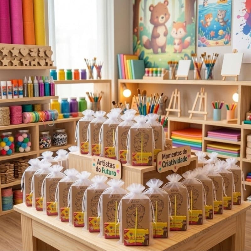 Kit 10 Lembrancinhas Frozen Festa Aniversário para Colorir