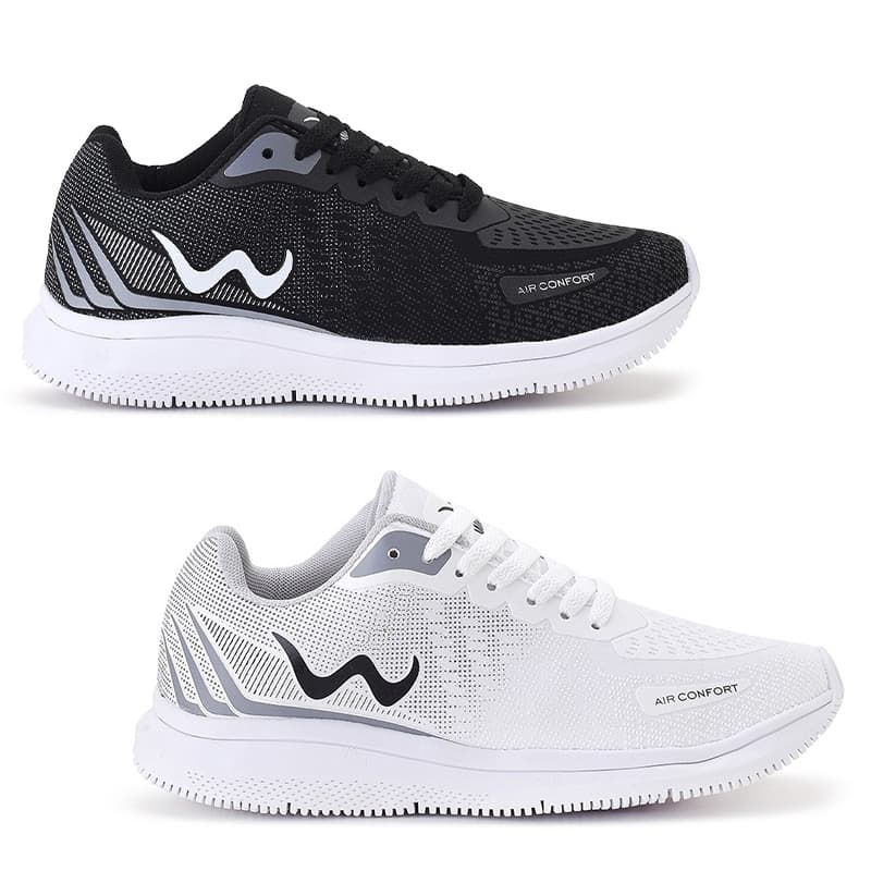 Kit 2 Pares Tenis Feminino Academia Confortável Treino Lançamento