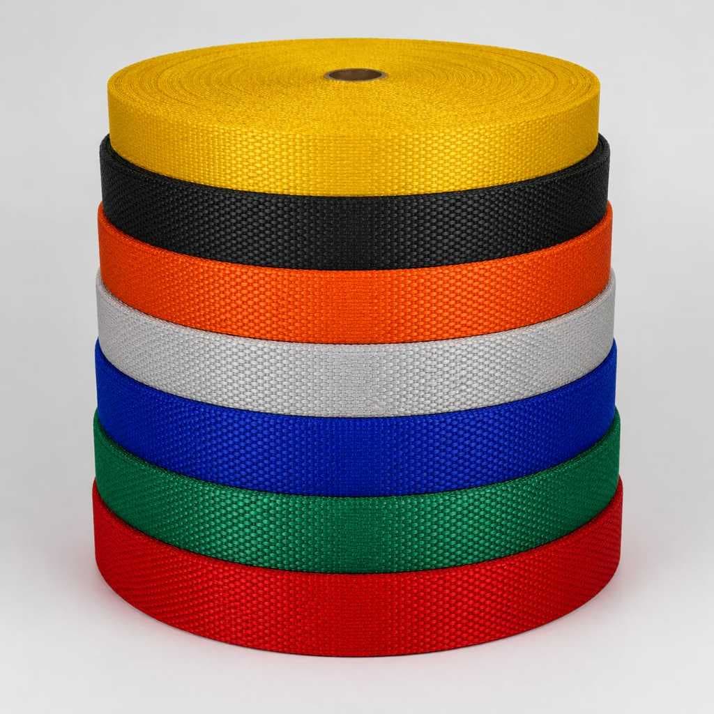 FITA CBR DE NYLON - 100% POLIPROPILENO - VARIOS TAMANHOS E CORES