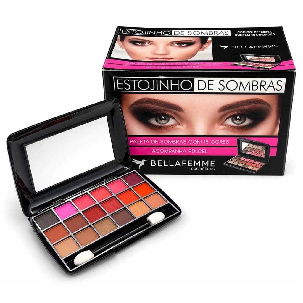 Paleta com 15 Cores bellafemme