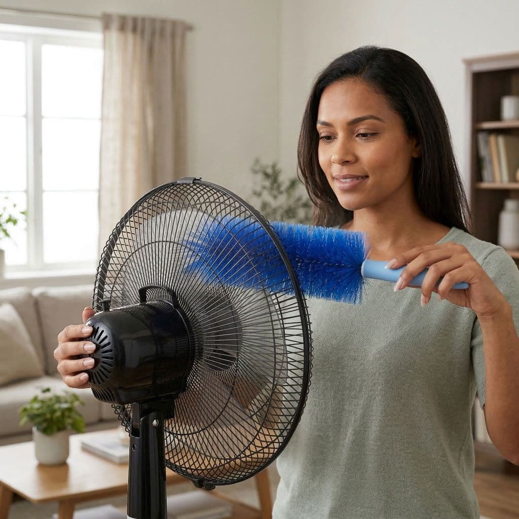 Espanador de Ventilador Removedor De Poeira  Escova Dobrável   De Limpeza Para Ar Condicionado
