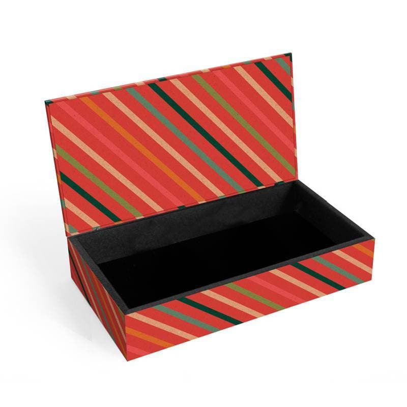 Organizador de canetas Kraft Linhas ou Porta Joias