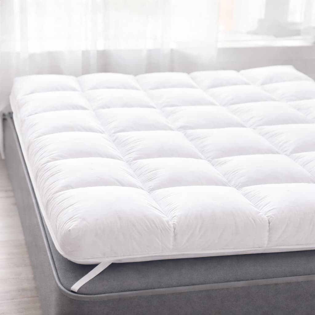 Pillow Top Solteiro Casal Queen King com Elástico 200 Fios Micropercal Antimofo Lavável
