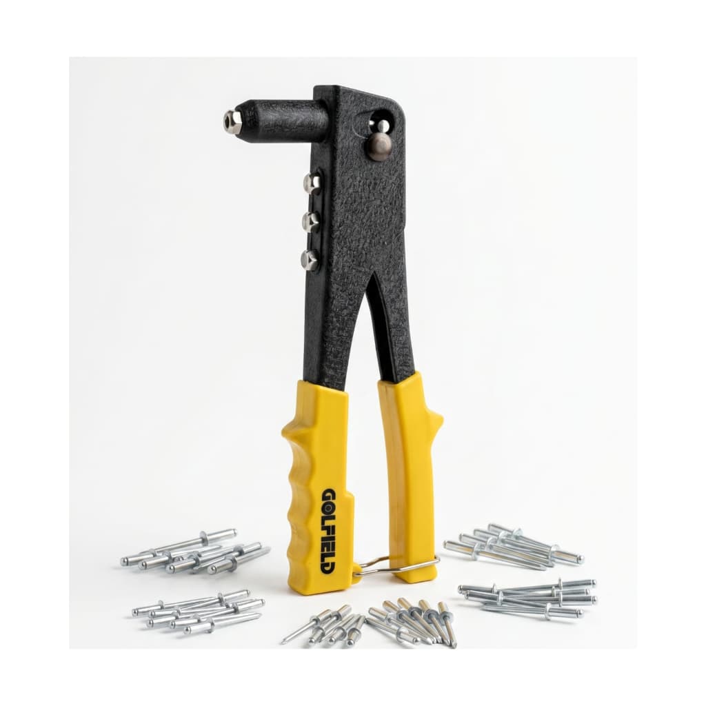 Alicate Rebitador Rebitadeira Manual Profissional com Rebites 2.2 2.4 3.2 4mm Aço Metal Golfield