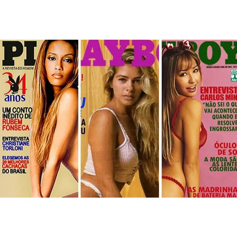 Coletâneas em DvD Revistas Playboy Digitalizadas 1975 a 2018