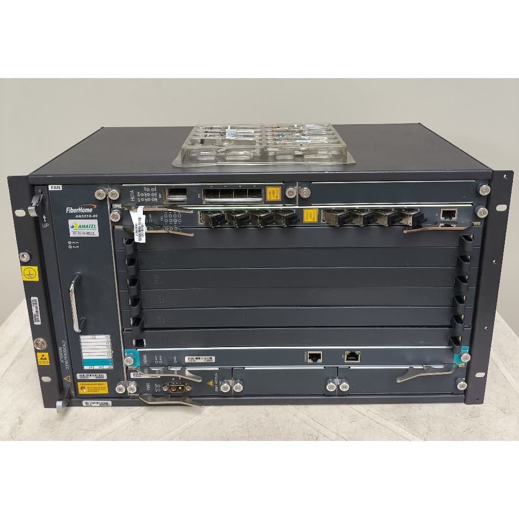 Olt Fiberhome An5516-06b Media Fbh 6u Desbloqueada com placa gc8b C+ C++