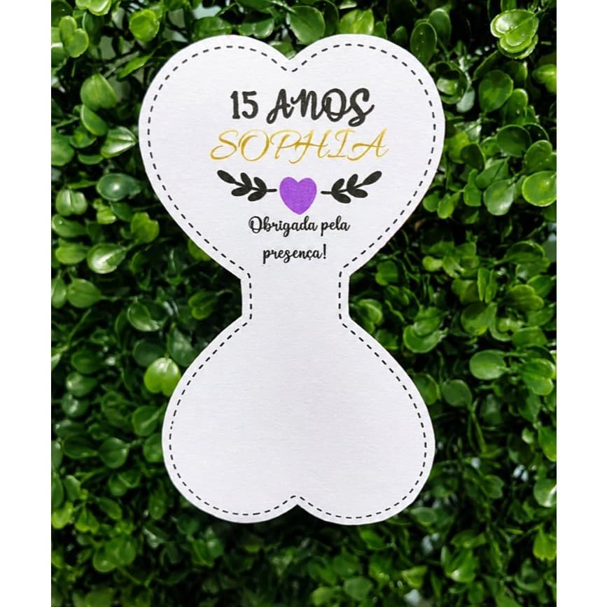 Tag xuxinha rabico de cabelo Mimo para lembrancinha 15 anos | Aniverário | igreja