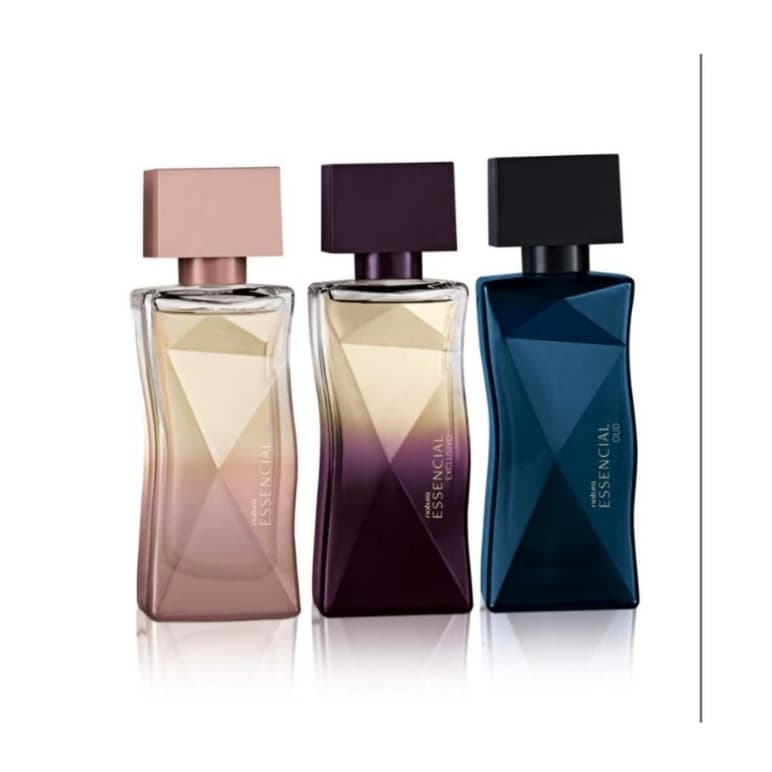 Kit 3 Perfumes Feminino Essencial Oud + Exclusivo + Tradicional - 100ml