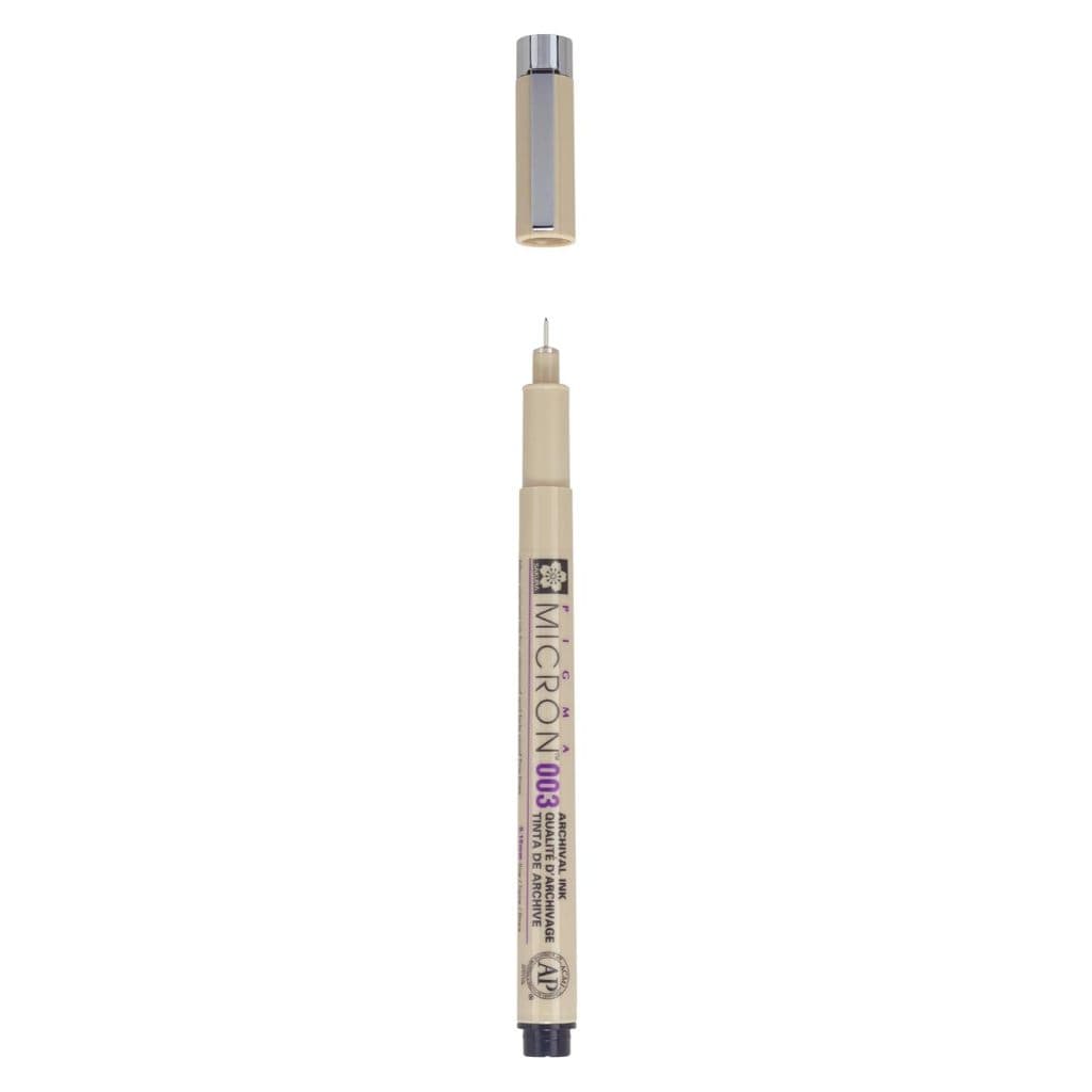 Caneta Sakura Pigma Micron 003 - Preto