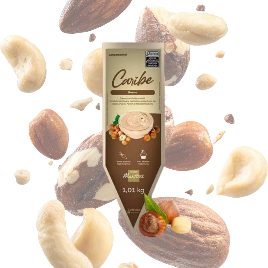 Recheio e Cobertura Creme Caribe Bueno Master Martini 1,01kg