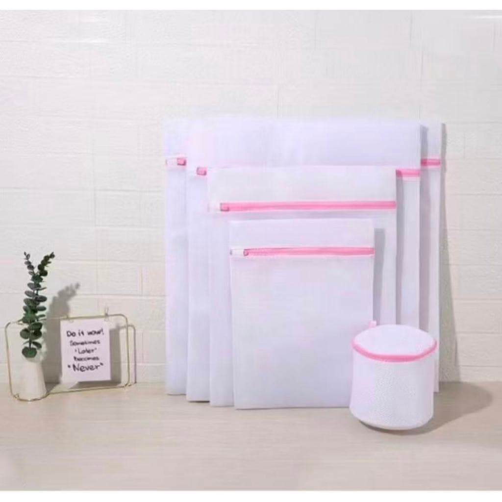 [Essencial para o cuidado com a roupa] Conjunto de sacos de lavanderia reforçados
