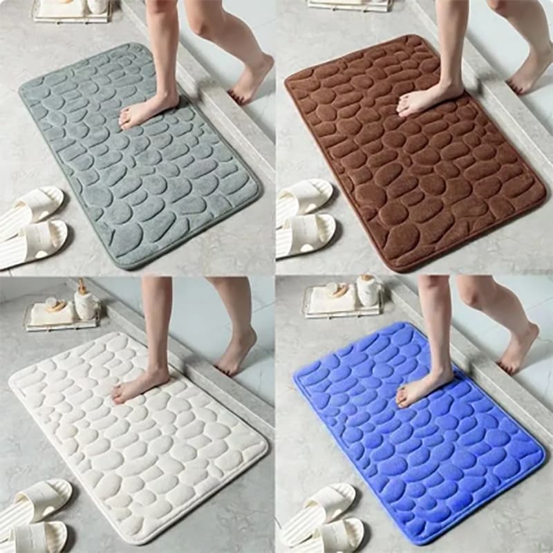 Tapete Banheiro Super Antiderrapante Absorvente de Secagem Rápida Para Sala/Cozinha 40cm x 60cm
