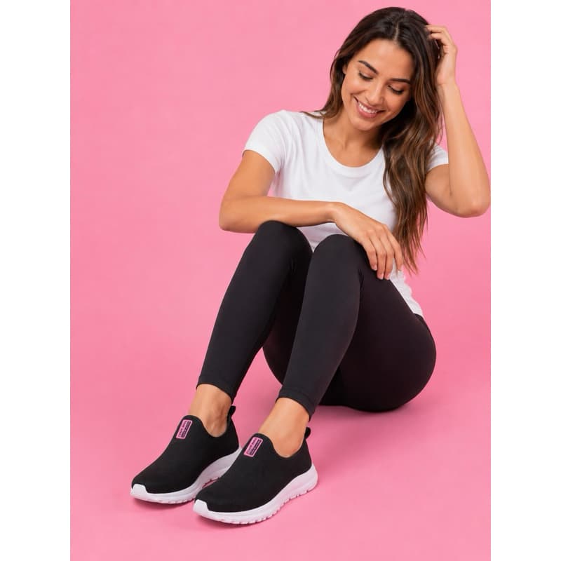 Tênis Meia Masculino Calce Fácil Ortopédico Sneaker slip on Casual Academia