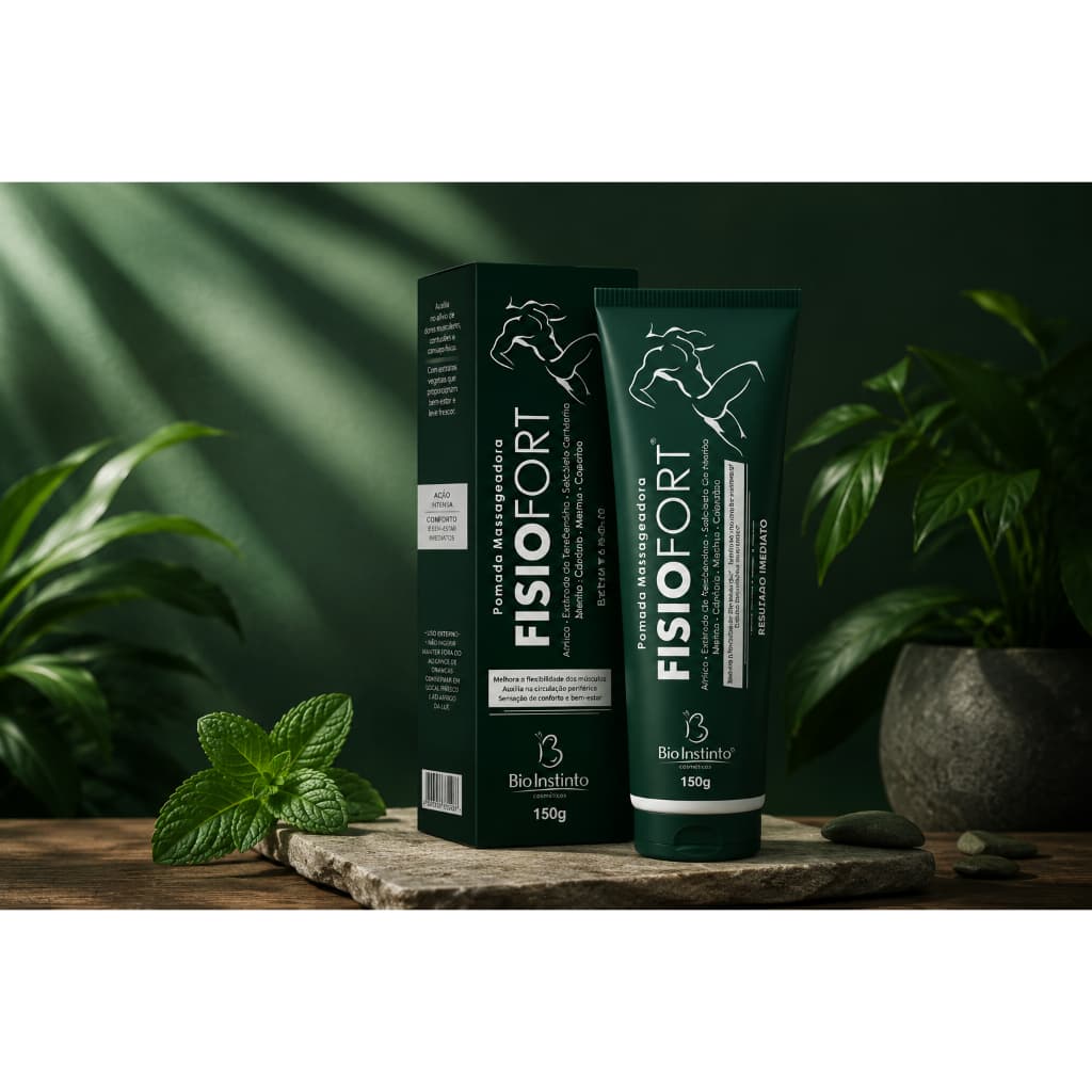 FISIOFORT | Bem-estar e alívio para o seu dia a dia -  Fisiofort Verde 150g