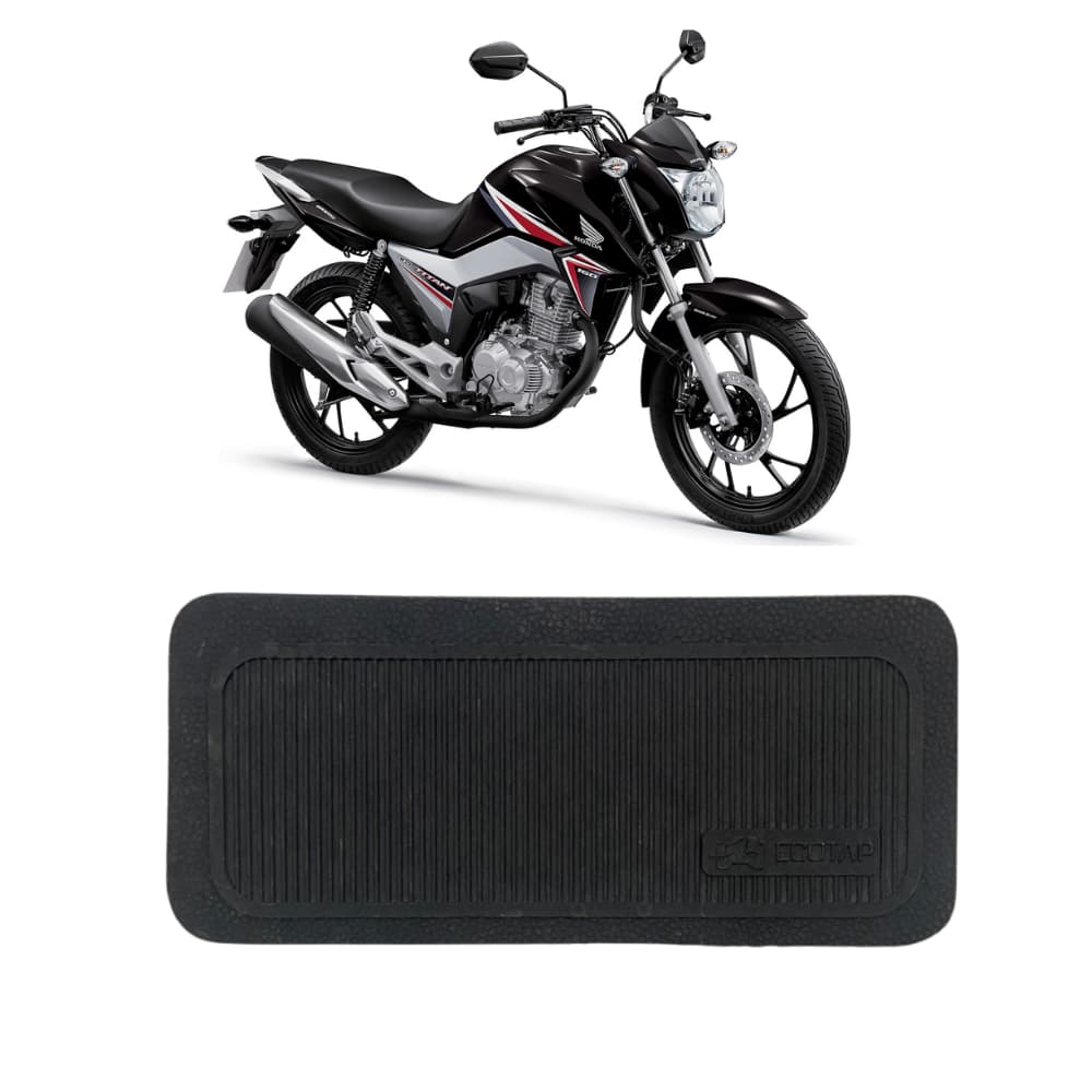 Tapete Cavalete Central Motos Borracha