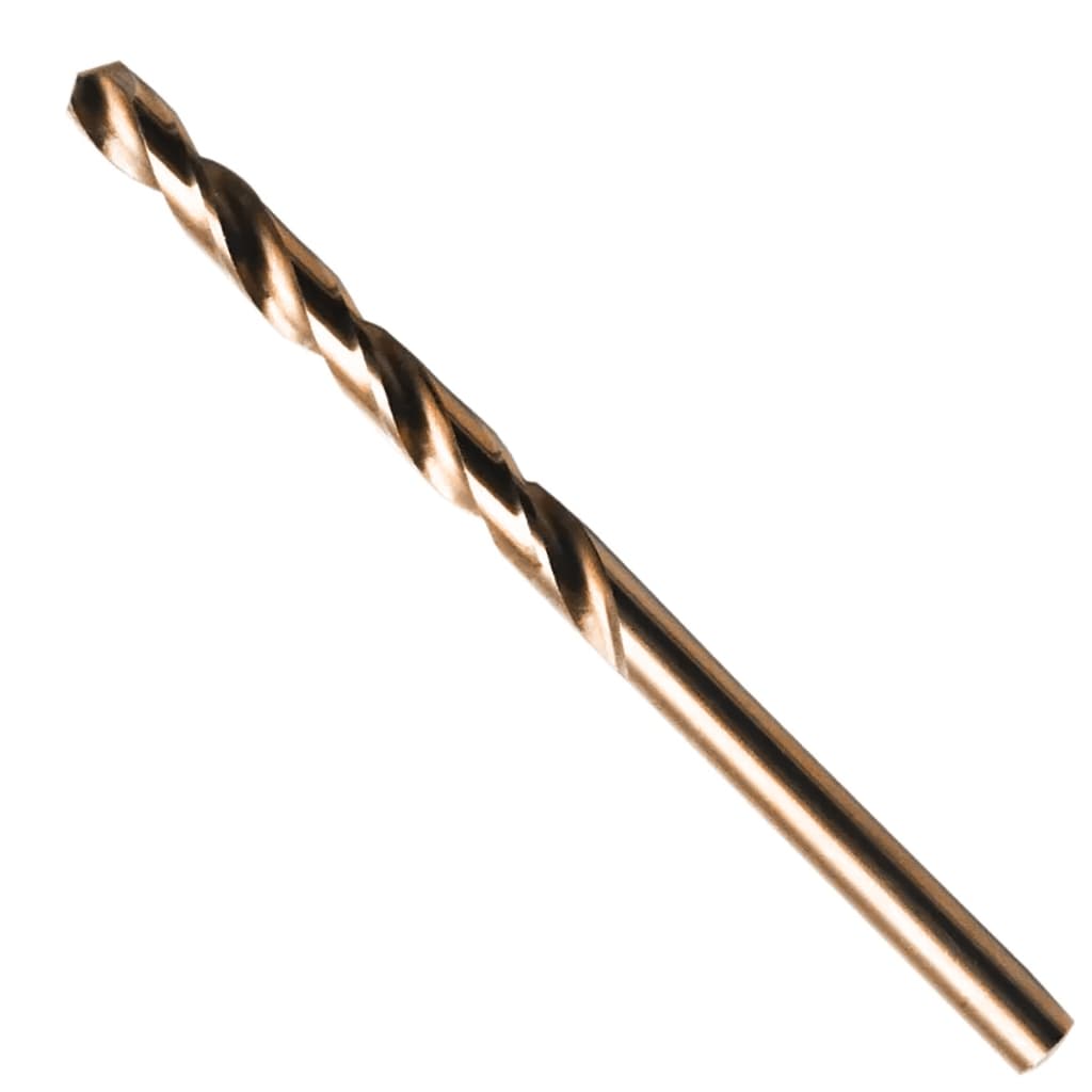 Broca Aço Rápido HSS-Co M35 Com Cobalto Para Perfuração Metal Aço Inoxidável