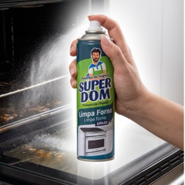 Limpa Forno Spray Desengordurante Removedor de Gordura Pesada Multiuso