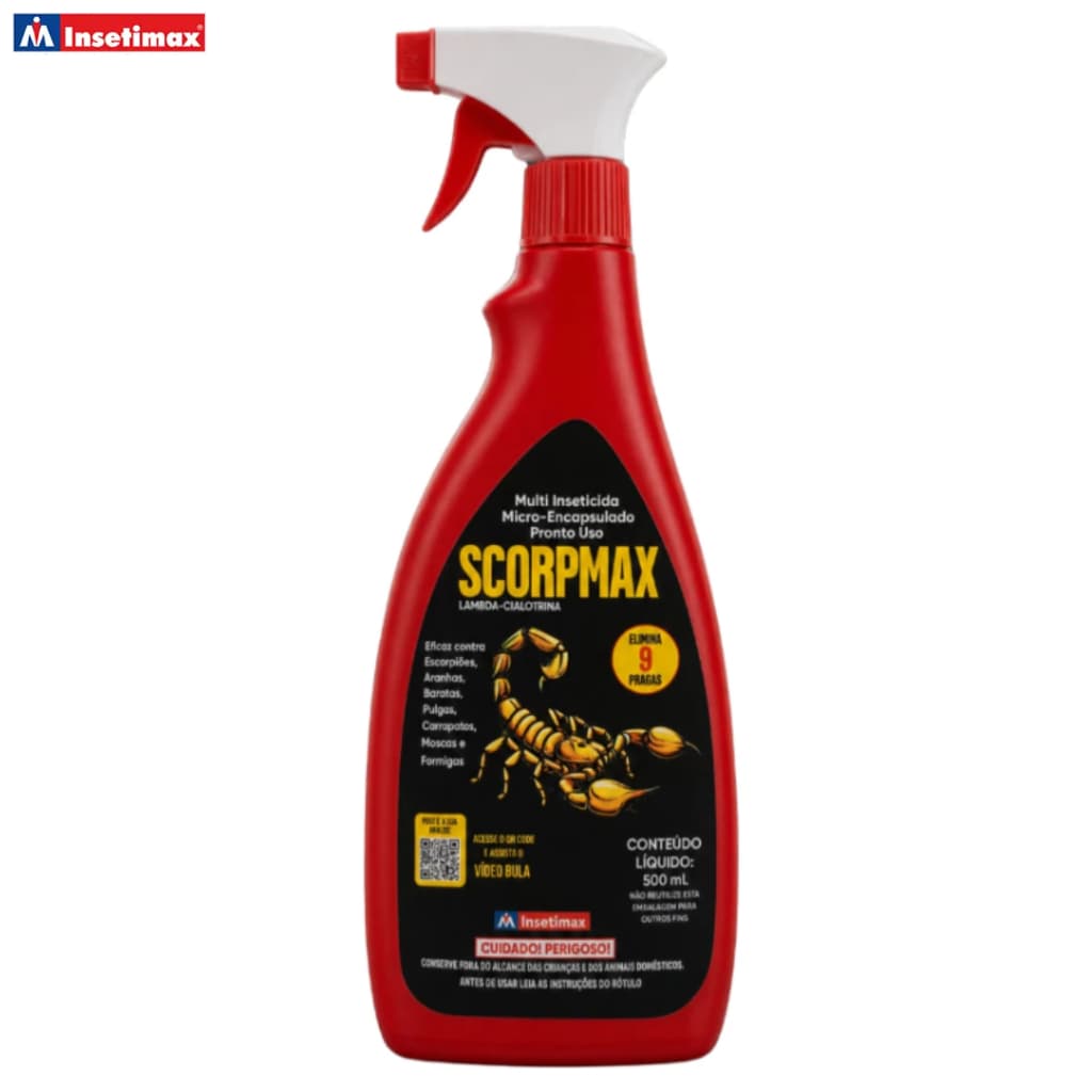 Scorpmax Insetimax Mata Escorpião Pronto Uso 500ml