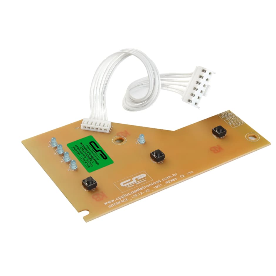 Placa Interface LTE12 V3 CP3631458 Compatível 64503081 Bivolt