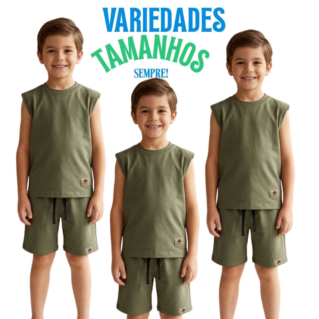 Conjunto Menino Premium Verão Casual