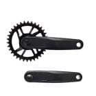PEDIVELA SINGLE PONTA QUADRADA COROA 34T 170MM PRETO