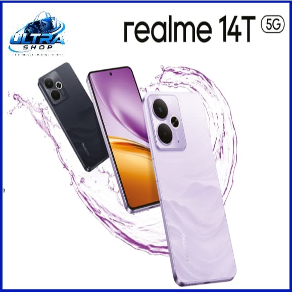 Celular Smartphone Realme 14T 5G 256GB 8GB RAM 6000mAh Tela 6,7 120Hz Câmera 50MP