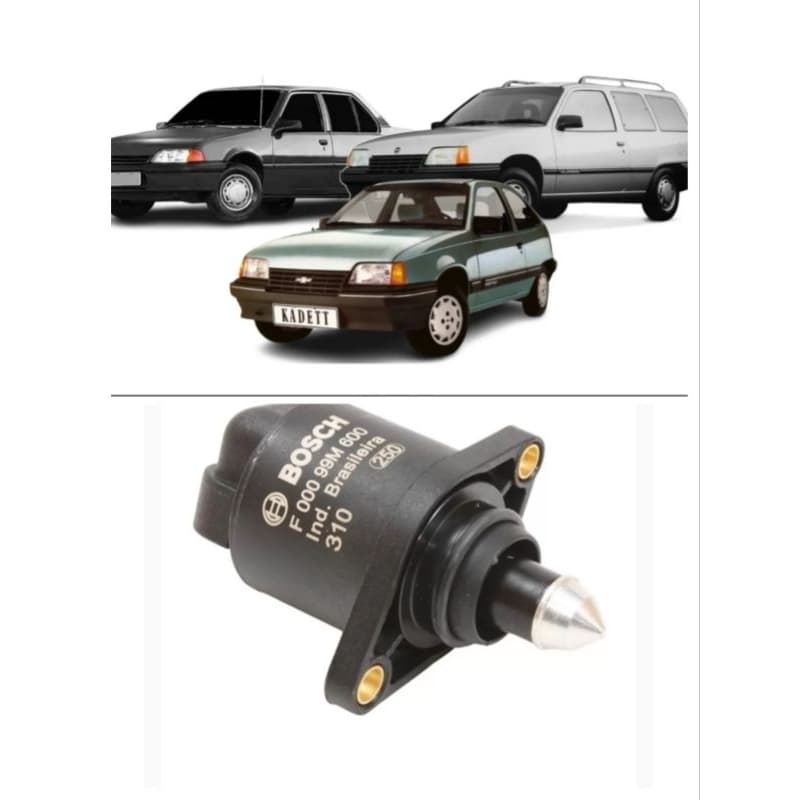 Motor de Passo do Chevrolet Blazer, Ipanema, Kadett e outros - Bosch F 000 99M 600