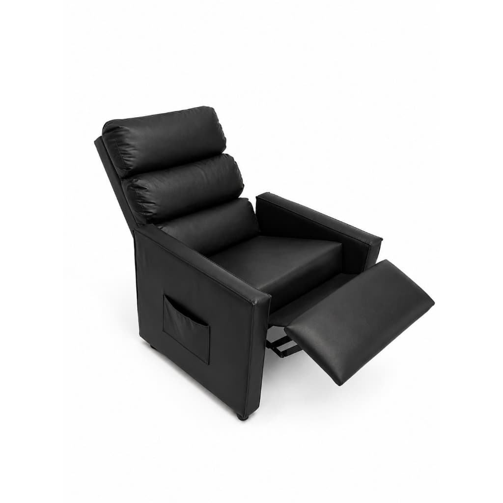 Poltrona do Papai Reclinável Luxo Conforto Elegante Corino Premium