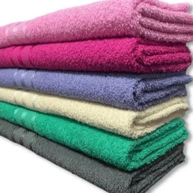 Kit 2 toalhas de ROSTO 100 % algodão CORES SORTIDAS PROMOÇÃO