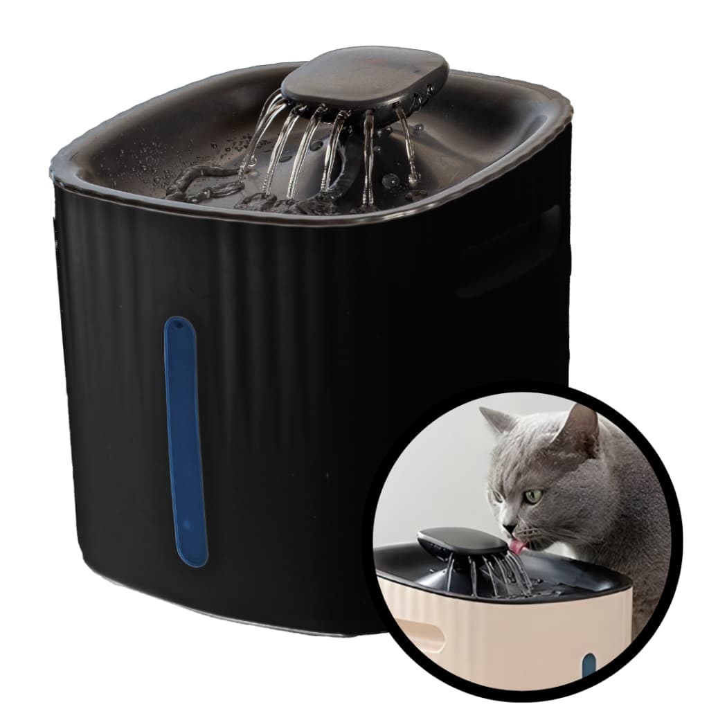 Bebedouro Fonte De Agua Para Gatos Automático Com Filtro Bivolt 1,6L Silencioso
