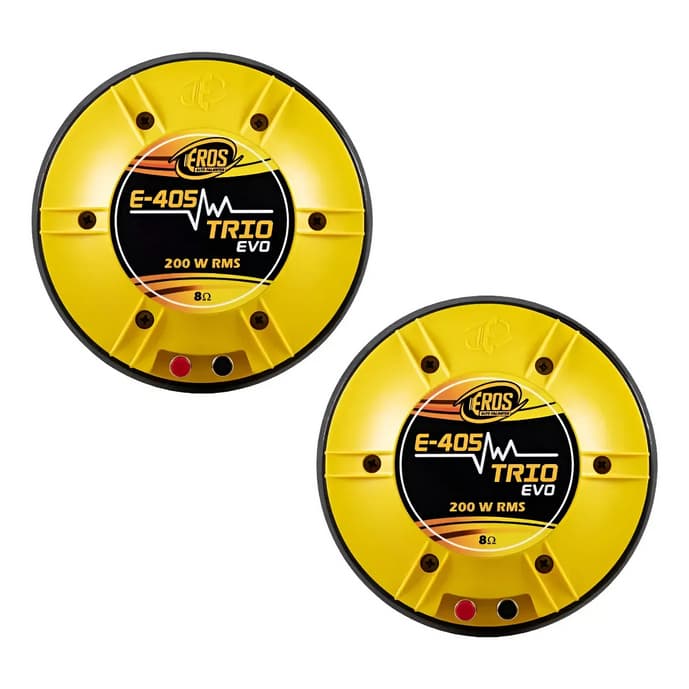 Kit 2 Driver Eros E-405 Trio Evo 200w Rms 8 Ohms