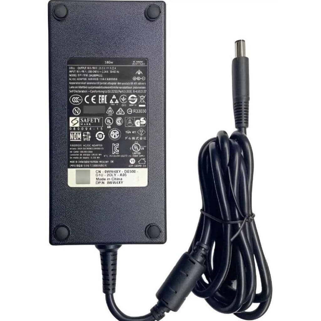 Carregador Fonte compatível Notebook Dell Gamer G3 G5 G7 180w 19,5v 9.23a
