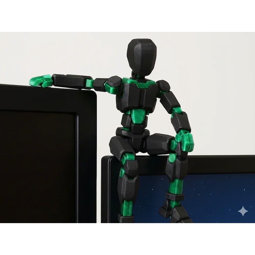 Boneco DUMMY Multi Articulado de Alta Precisão (Edição Personalizável)