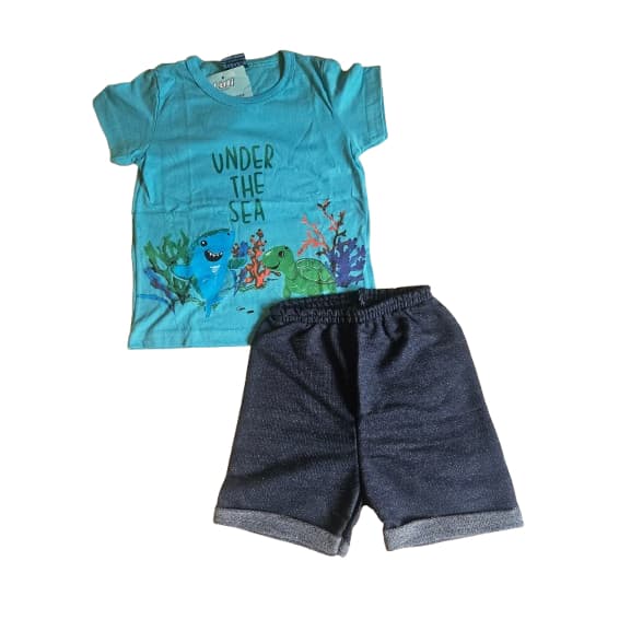 Conjunto Infantil Masculino Menino Social Estiloso