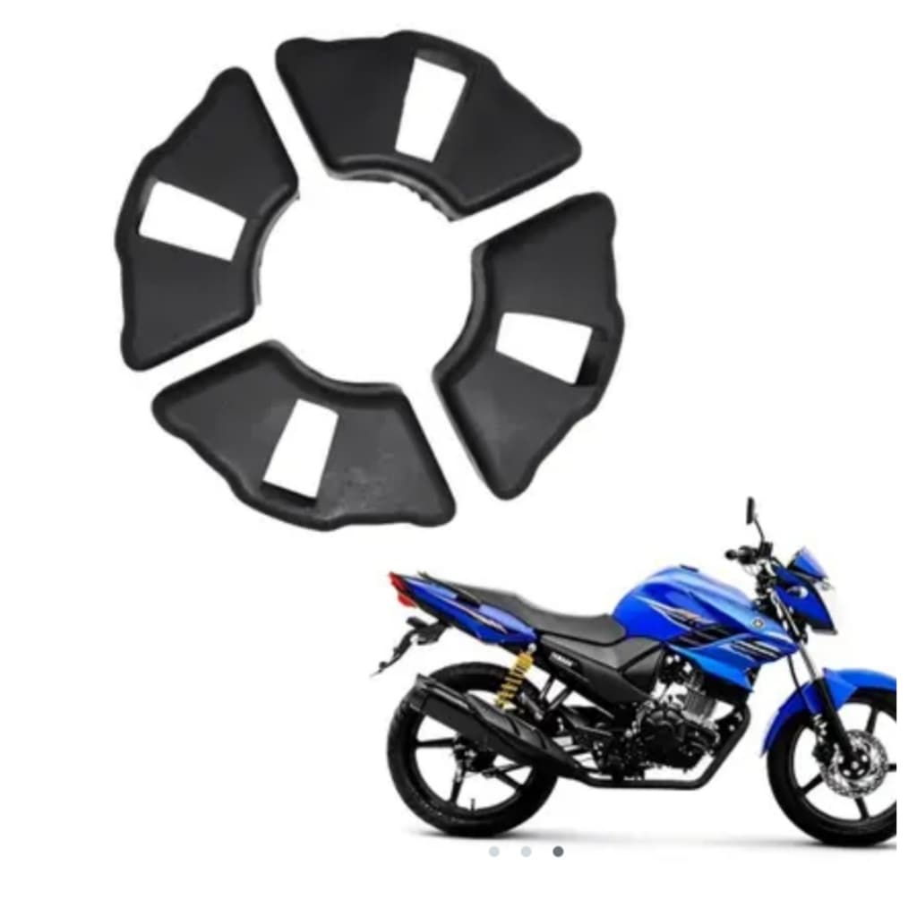 Jogo de coxim coroa da moto ybr / crypton / Factor / Fazer 150 / Max