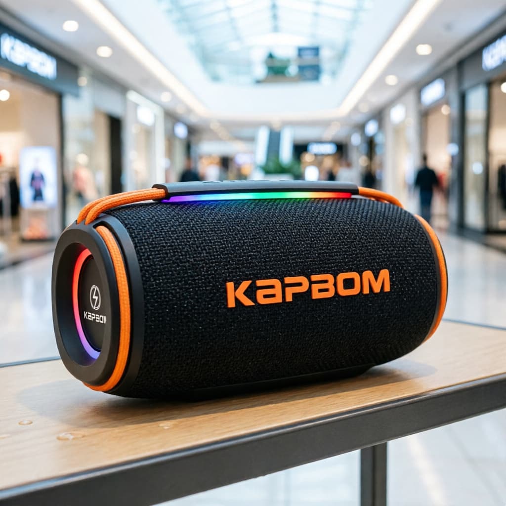 Caixa De Som Bluetooth Potente 60W/30W/20W/15W Super Grave Festa com Luzes RGB e TWS