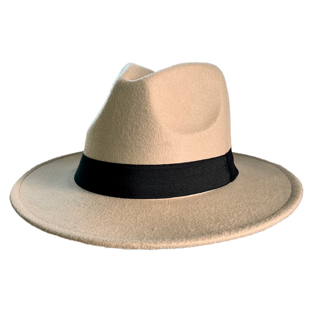 Chapéu Panamá Fedora Aveludado Masculino Feminino Com Faixa Elegante Moderno Social Vintage Premium