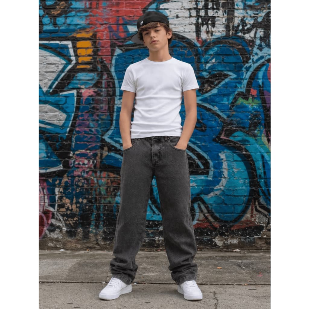 Calça Baggy Infantil Juvenil Balão Premium Menino