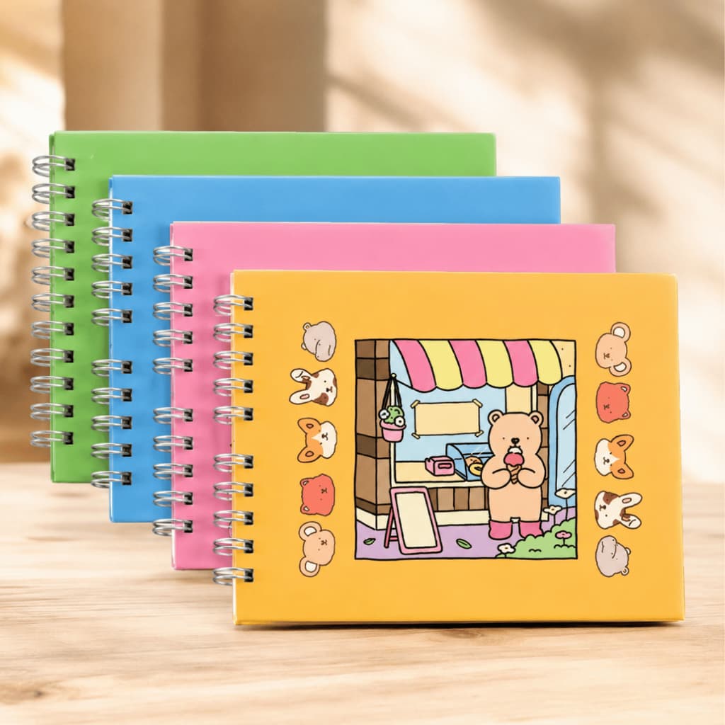Livro Para Colorir 50 Folhas Capa Mole Infantil Desenho Pintar Criança Adulto Menina Menino Unissex