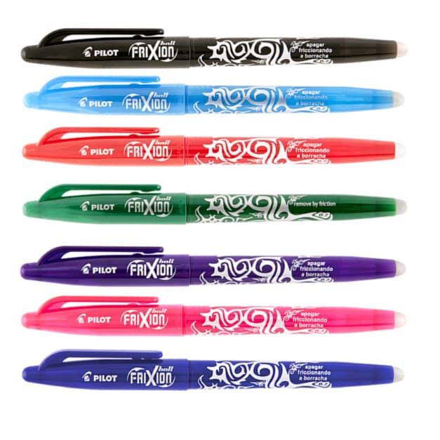 Caneta Esferográfica Apagável Frixion Colorida - Pilot ORIGINAL - Escolha a Cor