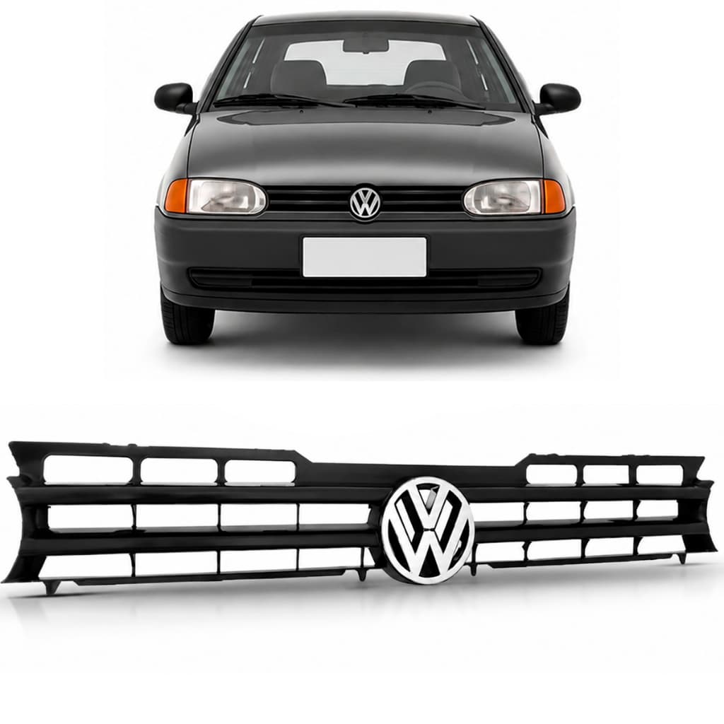 Kit Grade Gol Parati Saveiro Bola G2 95 96 97 98 99 2000 + Emblema Vw
