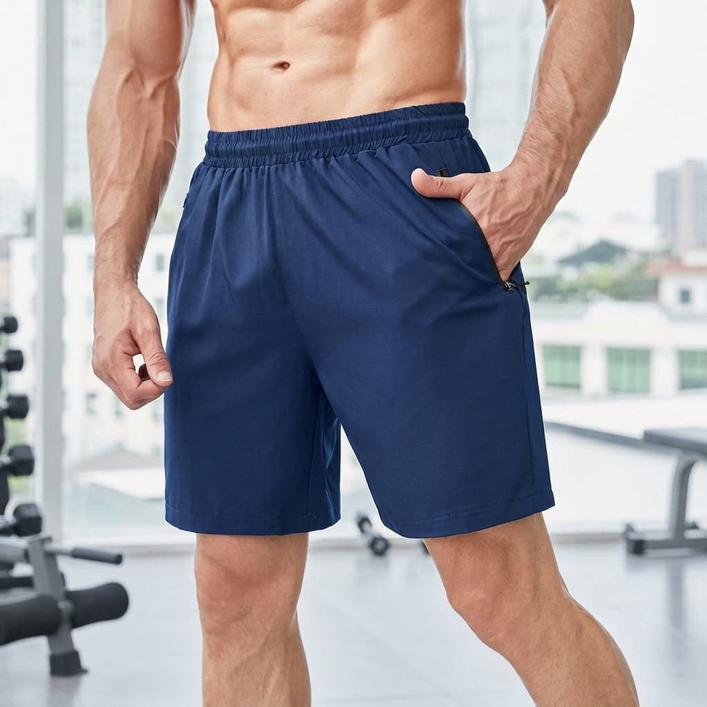 Bermuda Dry Fit Masculino Short Básico Leve e Confortável Academia Fitness