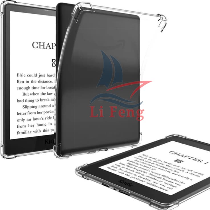 Capa Transparente Silicone TPU Para Kindle 11/12th 6" C2V2L3/RS23CV (2022/2024)/ Kindle Paperwhite 12 SA568B/SA569P 7"