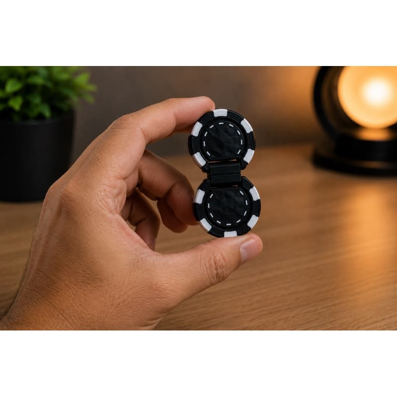 Fidget Articulado Dobrável Impresso em 3D – Antiestresse, Relaxamento e Entretenimento