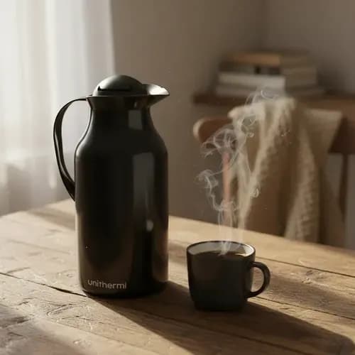 Garrafa Térmica Antigotas Unitermi Siena 750ml Café Chá