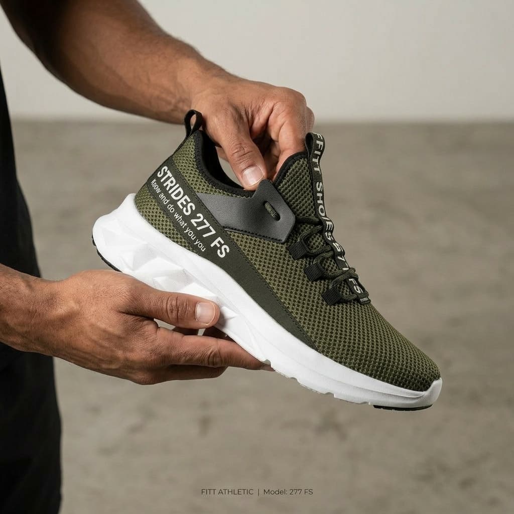 Tênis para corrida Fitt Shoes Masculino 34 ao 43 Estiloso e Confortável